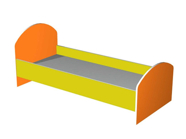 Кровать детская одноместная, цвет